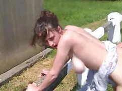 Mujer loca toroporono follando